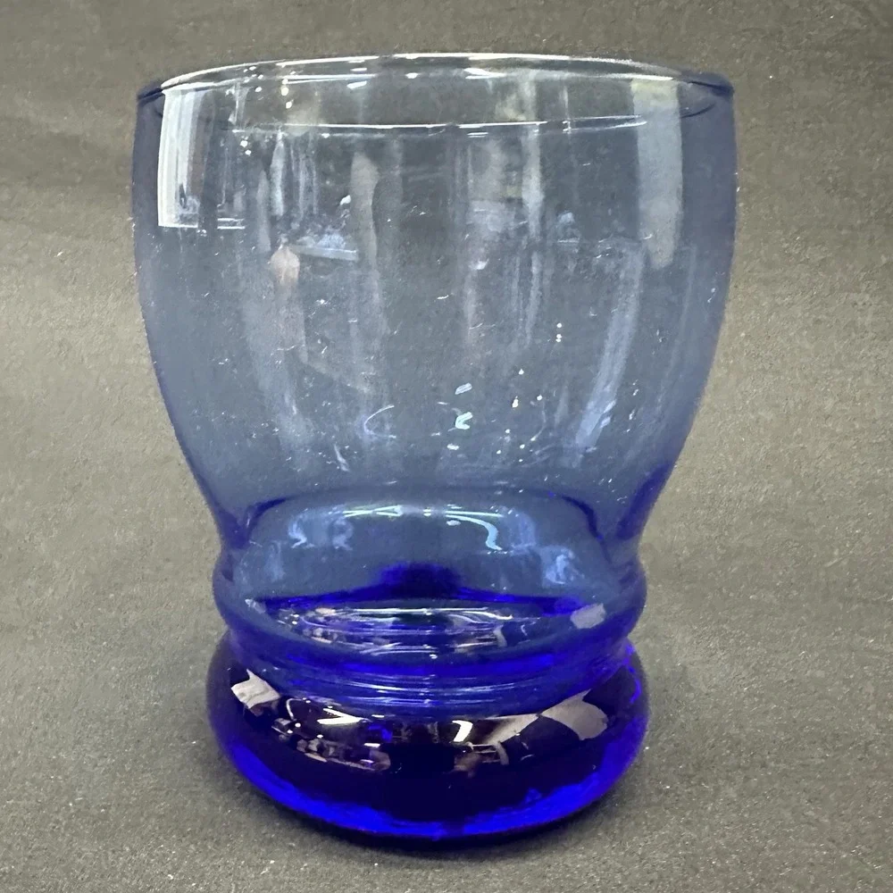 Libbey 'Bangles - Cobalt Blue' Double Old Fashioned, Discontinued, Set of 2